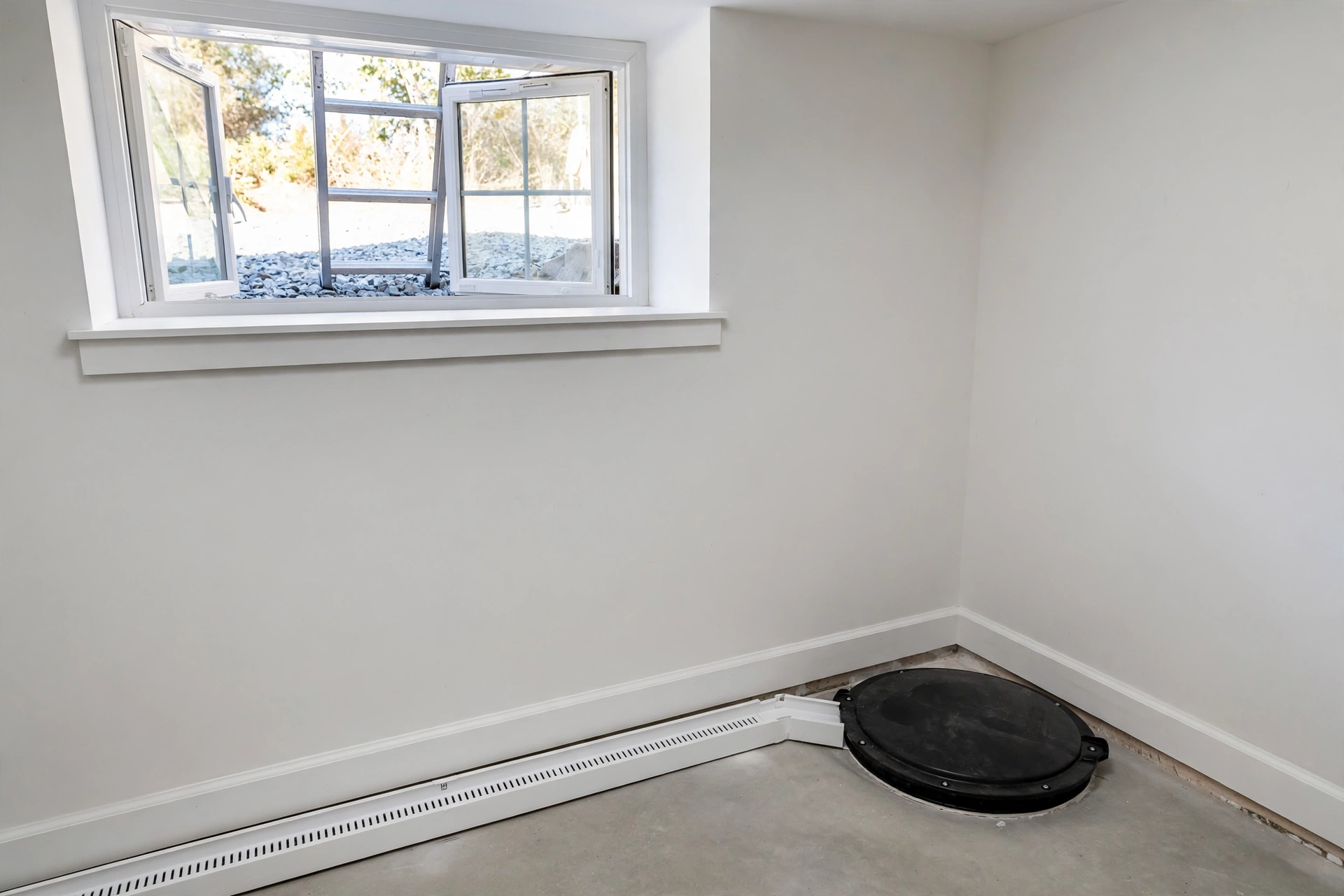 Basement Waterproofing Tie In — Basement Waterproofing Tie In in Yorktown by Bowie Egress Windows Company