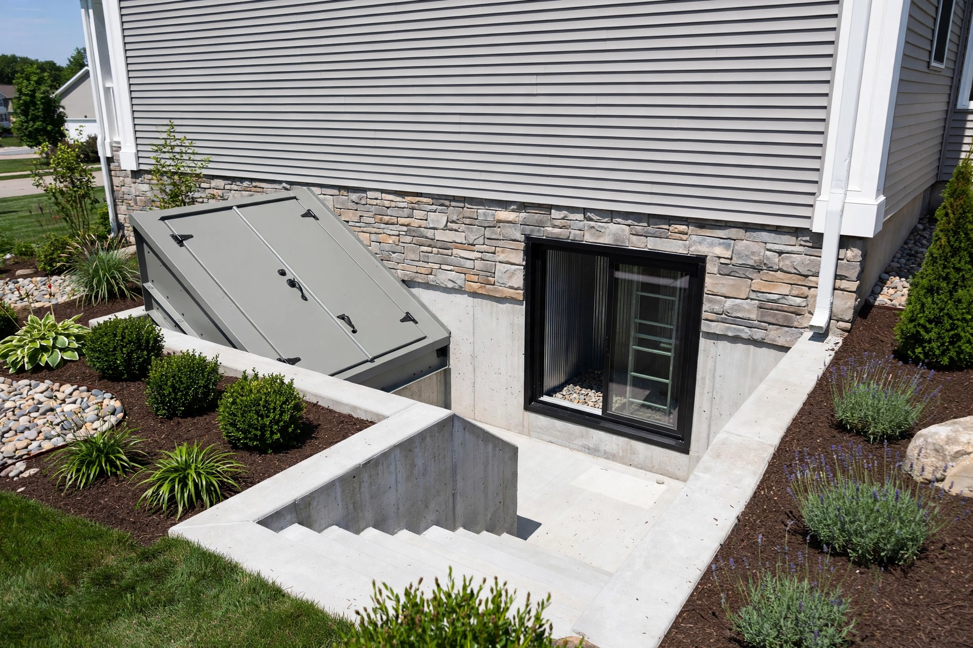 Bilco Door and Egress Window Options — Bilco Door and Egress Window Options in Woodmore by Bowie Egress Windows Company