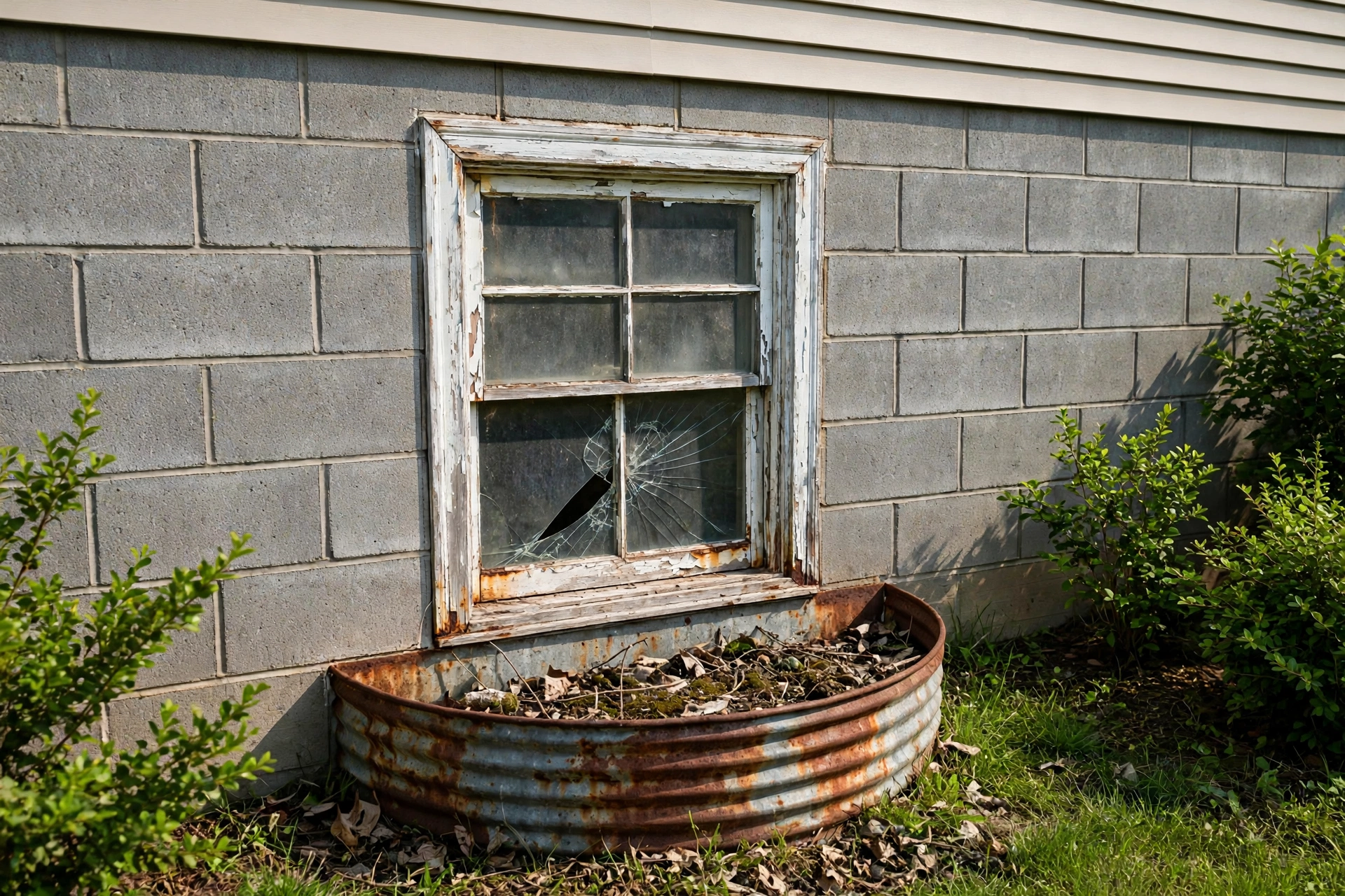 Before photo,  Egress Window Replacement in Heather Hills, by Bowie Egress Windows Company
