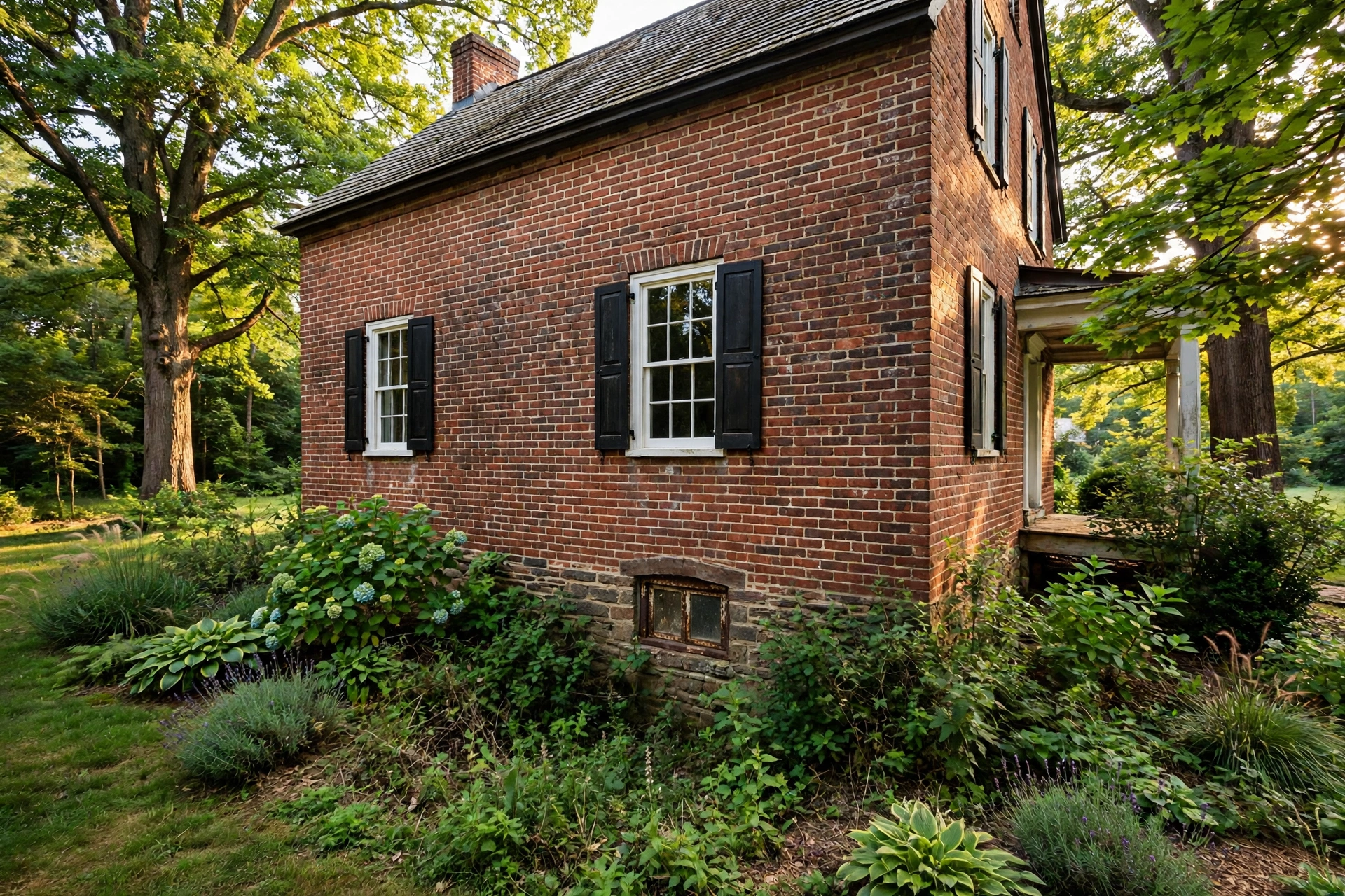 Before photo,  Historic Home Egress Windows in Melford, by Bowie Egress Windows Company
