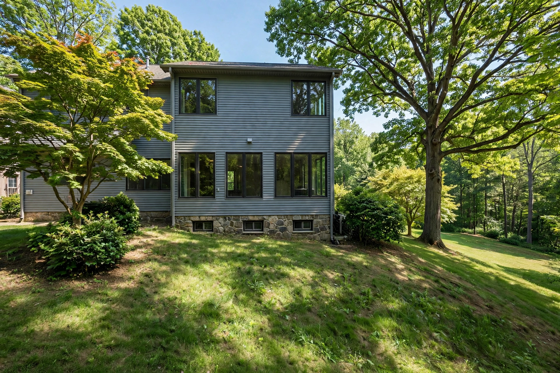 Before photo,  Walkout Basement Egress Options in South Bowie, by Bowie Egress Windows Company